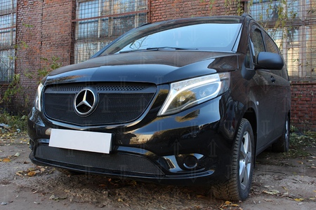 Защита радиатора Premium Mercedes-benz Vito (2014-2019) 