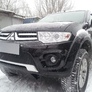 Защита радиатора Premium Mitsubishi Pajero Sport (2014-2016)