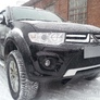 Защита радиатора Premium Mitsubishi Pajero Sport (2014-2016)