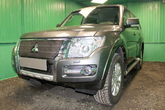 Защита радиатора Premium Mitsubishi Pajero 4 (2014-2024)