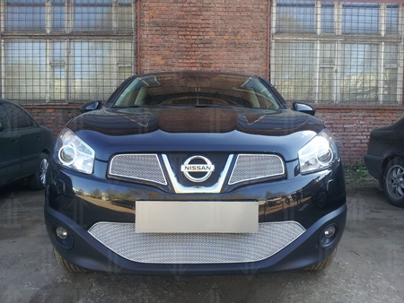 Защита радиатора Premium Nissan Qashqai (2010-2014) 