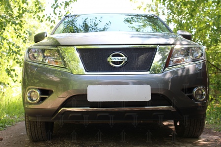 Защита радиатора Premium Nissan Pathfinder (2014-2017) 