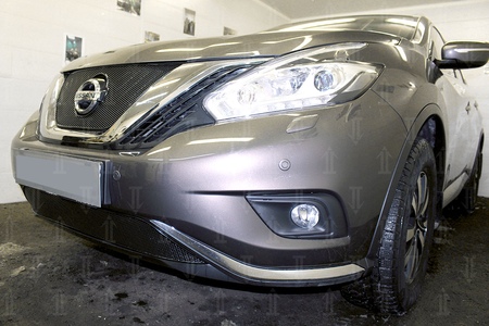 Защита радиатора Premium Nissan Murano (2016-2023) 