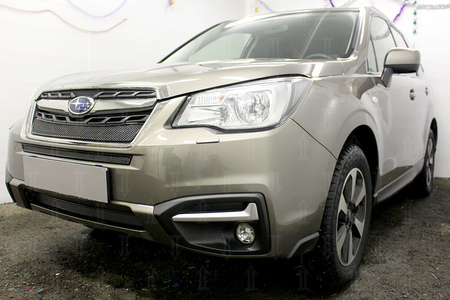 Защита радиатора Premium Subaru Forester (2015-2018) 