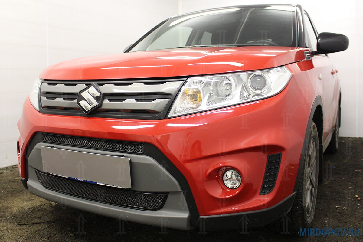 Защита радиатора Premium Suzuki Vitara (2015-2024) № - купить по лучшей  цене на mirdopov.ru