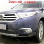 Защита радиатора Premium Toyota Highlander (2010-2014)