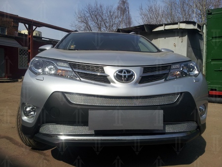 Защита радиатора Premium Toyota RAV 4 (2012-2015) 