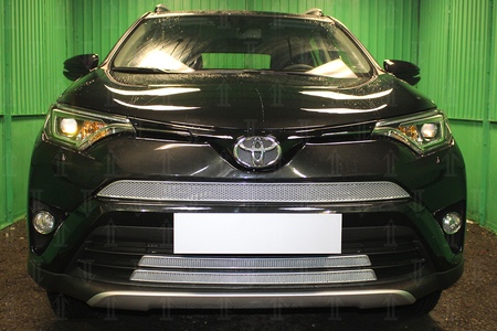 Защита радиатора Premium Toyota RAV 4 (2015-2019) 