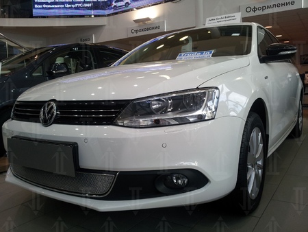 Защита радиатора Premium Volkswagen Jetta (2010-2014) 