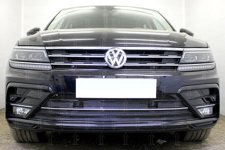 Защита радиатора Premium Volkswagen Tiguan Sportline (2017-2020) 
