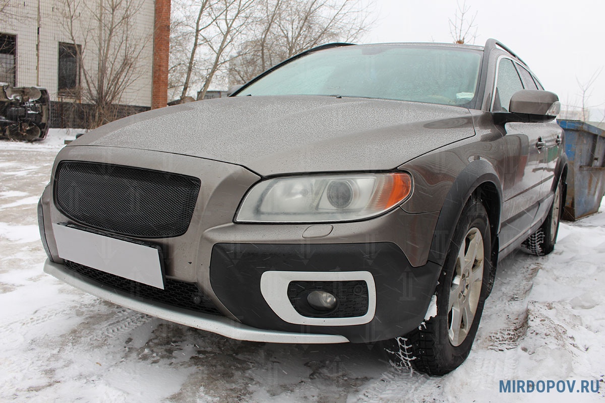 Защита радиатора Premium 3D Volvo XC70 (2007-2013) № - купить по лучшей  цене на mirdopov.ru