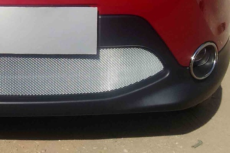 Защита радиатора черная нижняя Honda CR-V (2017-2023) HCRV16.bot.black