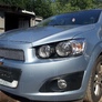 Защита радиатора Chevrolet Aveo (2012-2019)