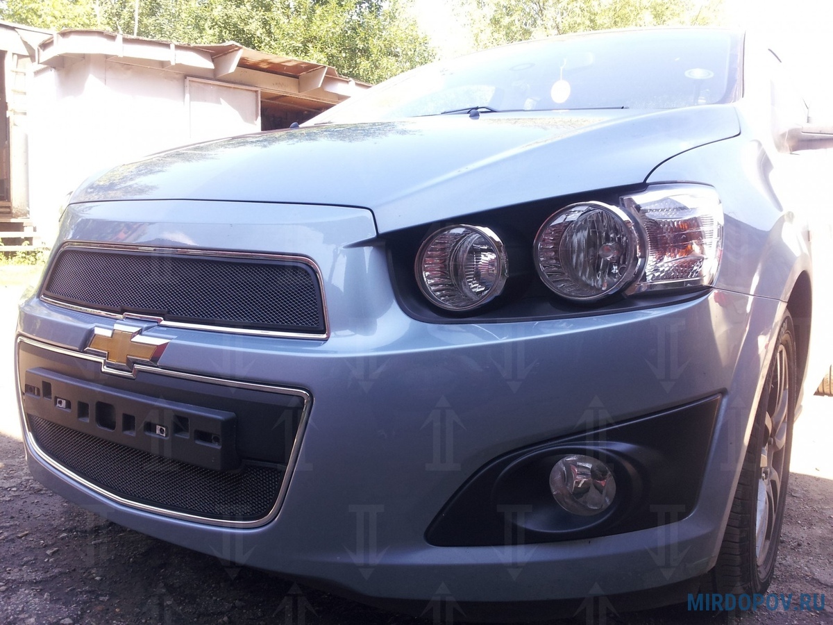 Защита радиатора Chevrolet Aveo (2012-2019) № - купить по лучшей цене на  mirdopov.ru