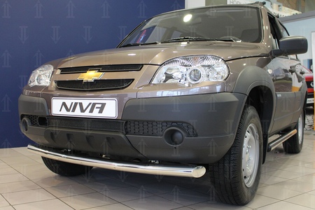 Защита радиатора Chevrolet Niva (2009-2019) 