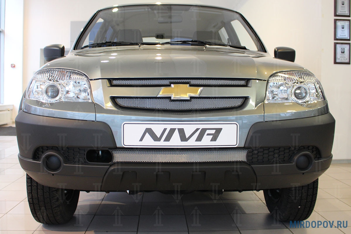 Защита радиатора Chevrolet Niva (2009-2019) № - купить по лучшей цене на  mirdopov.ru