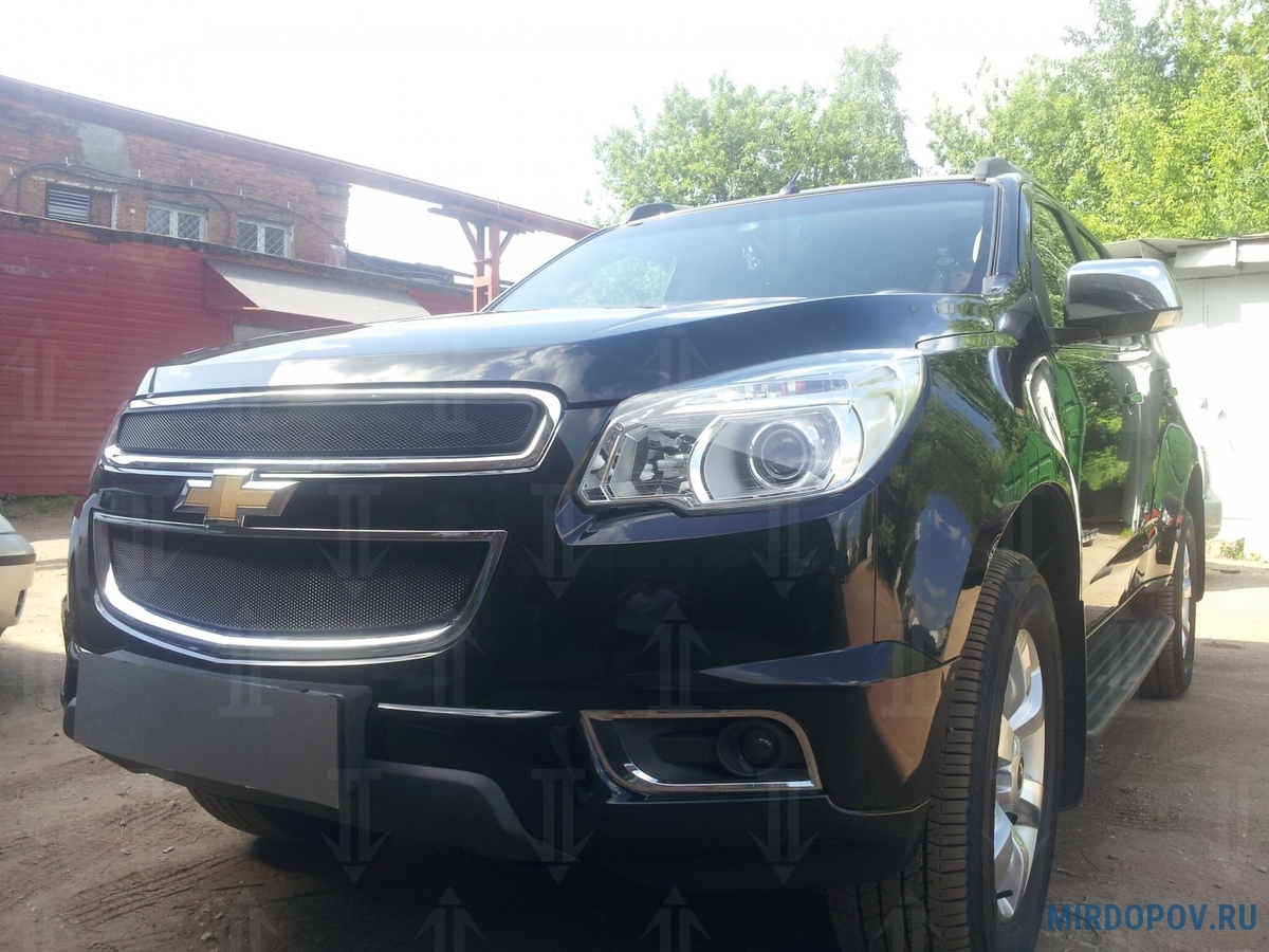 Защита радиатора Chevrolet Trailblazer (2013-2019) № - купить по лучшей  цене на mirdopov.ru