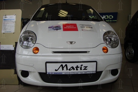 Защита радиатора Daewoo Matiz (2000-2019) 