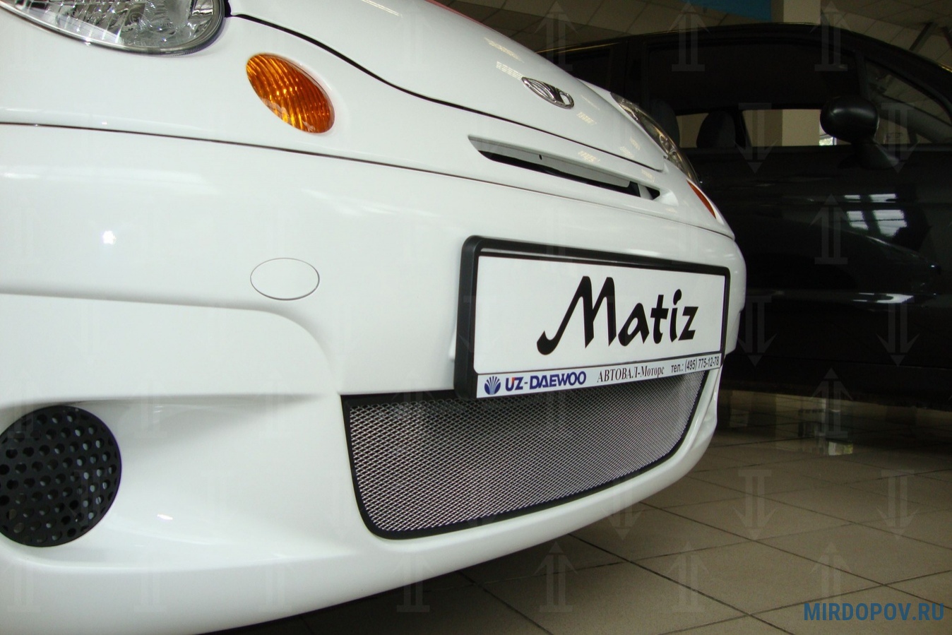 Защита радиатора Daewoo Matiz (2000-2019) № - купить по лучшей цене на  mirdopov.ru