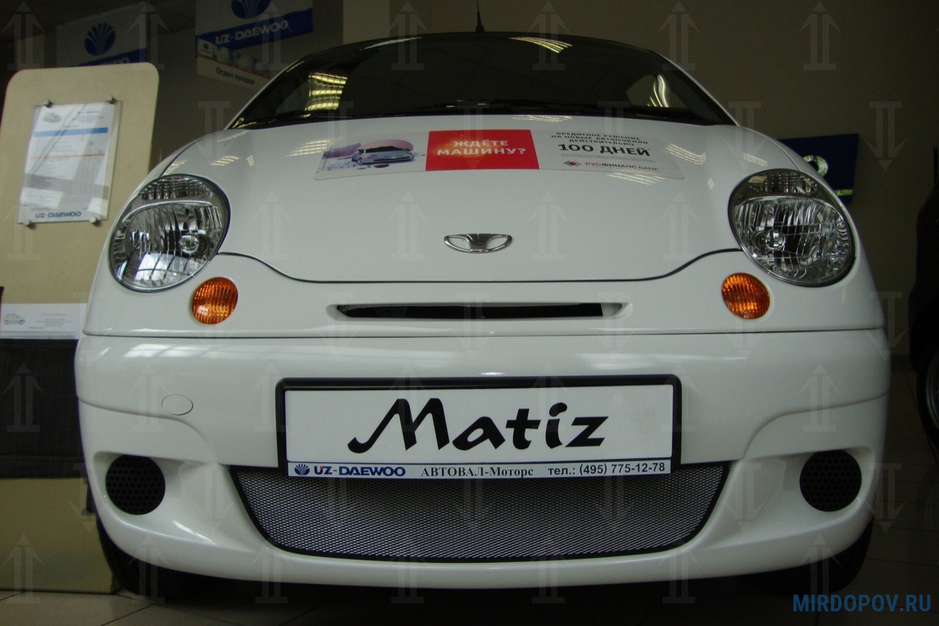 Реснички на Matiz. Делаем сами. Daewoo Matiz