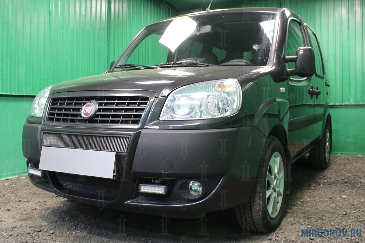 Защита радиатора Fiat Doblo (2005-2014) № - купить по лучшей цене на  mirdopov.ru