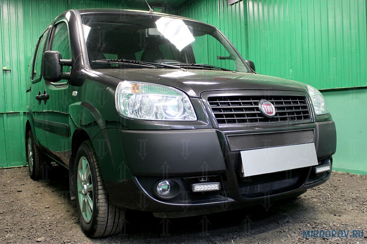 Защита радиатора Fiat Doblo (2005-2014) № - купить по лучшей цене на  mirdopov.ru