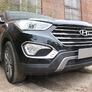 Защита радиатора Hyundai Grand Santa Fe (2012-2019)