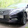 Защита радиатора Hyundai Grandeur (2011-2019)