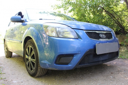 Защита радиатора Kia Rio (2009-2011) 