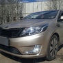 Защита радиатора Kia Rio (2011-2015)