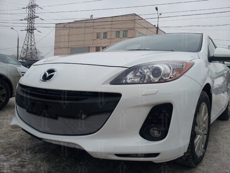 Защита радиатора Mazda 3 (2011-2013) 