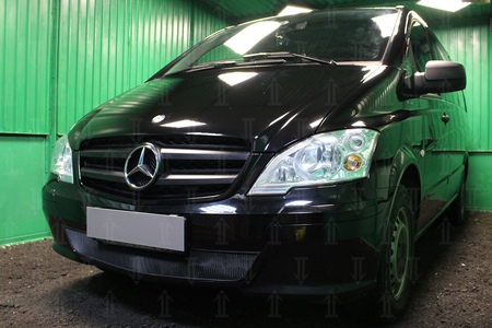 Защита радиатора Mercedes-benz Vito (2010-2014) 