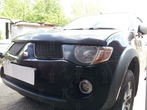 Защита радиатора Mitsubishi L200 (2006-2010)