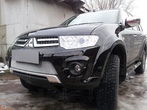 Защита радиатора Mitsubishi L200 (2014-2015)