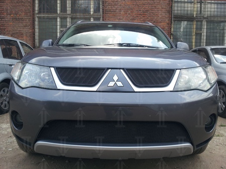 Защита радиатора Mitsubishi Outlander XL (2007-2010) 