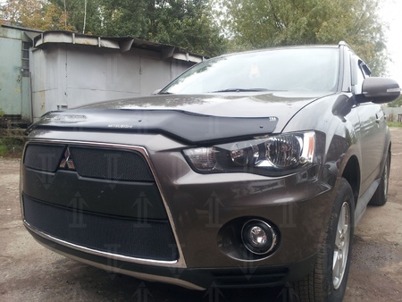 Защита радиатора Mitsubishi Outlander XL (2010-2012) 