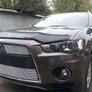 Защита радиатора Mitsubishi Outlander XL (2010-2012)