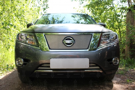 Защита радиатора Nissan Pathfinder (2014-2017) 