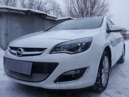 Защита радиатора Opel Astra J (2012-2019) 