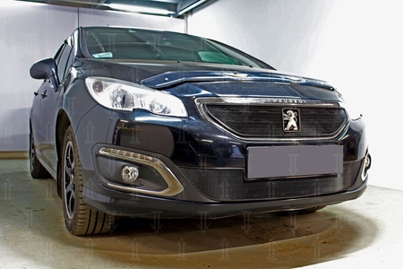 Защита радиатора Peugeot 408 (2017-2023) 