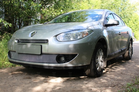 Защита радиатора Renault Fluence (2009-2013) 