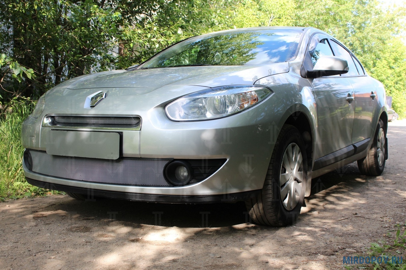 Защита радиатора Renault Fluence (2009-2013) № - купить по лучшей цене на  mirdopov.ru