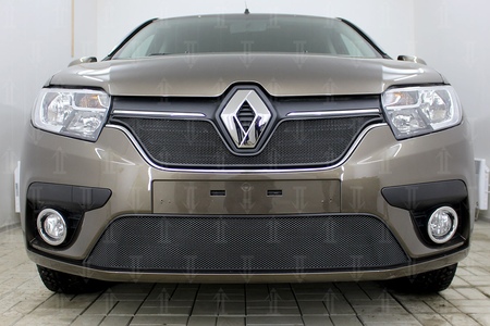 Защита радиатора Renault Sandero (2018-2024) 