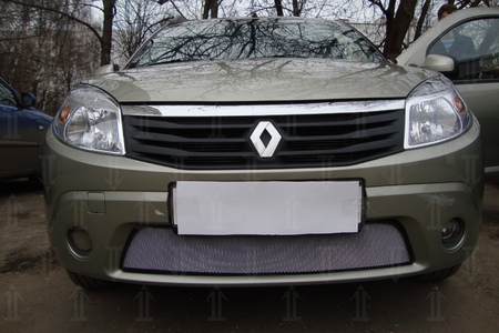 Защита радиатора Renault Sandero (2009-2014) 