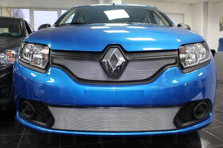 Защита радиатора Renault Sandero (2014-2018) 