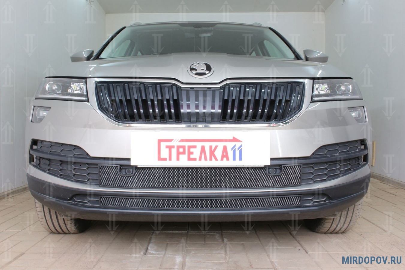 Защита радиатора Skoda Karoq (2020-2024) № - купить по лучшей цене на  mirdopov.ru