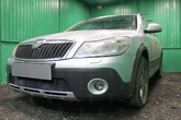 Защита радиатора Skoda Octavia Scout (2004-2009)