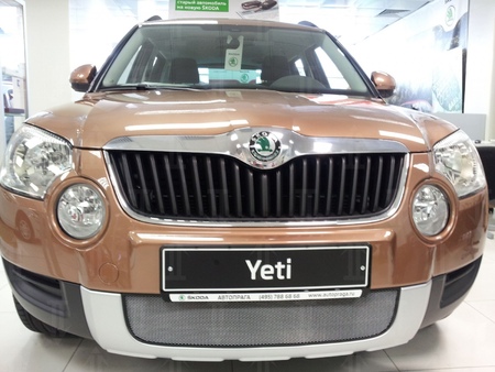 Защита радиатора Skoda Yeti (2009-2013) 