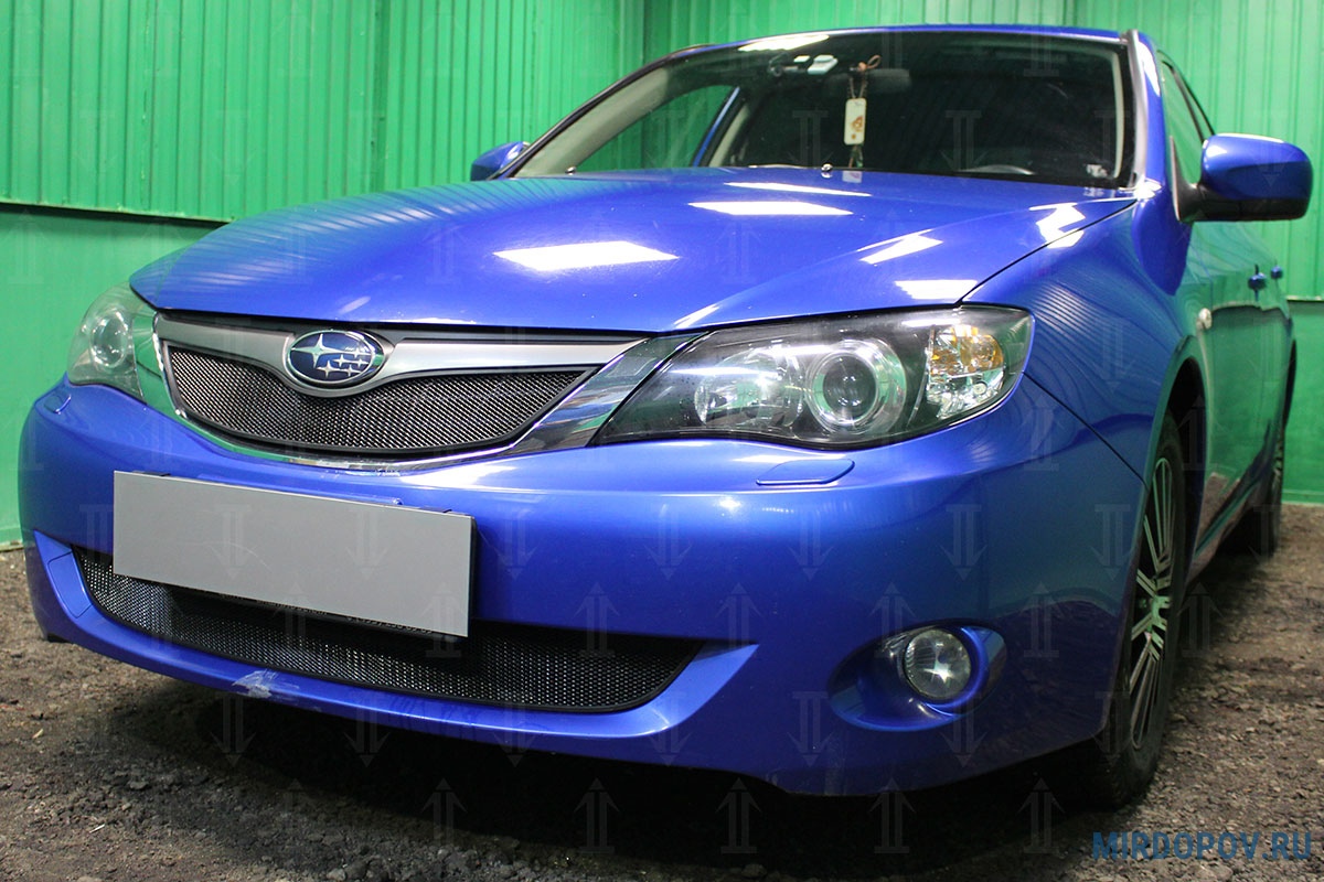 Защита радиатора Subaru Impreza (2007-2011) № - купить по лучшей цене на  mirdopov.ru