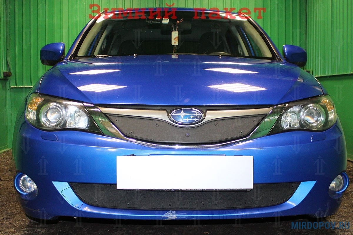 Защита радиатора Subaru Impreza (2007-2011) № - купить по лучшей цене на  mirdopov.ru